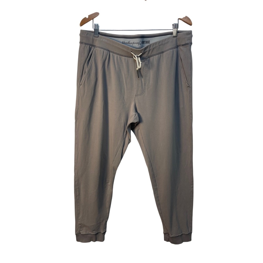 Weatherproof Vintage String Waist Pants Color Grey Size‎ XL